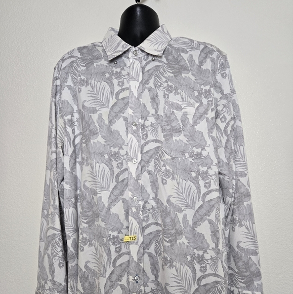 Tommy Bahama The San Lucido Stretch Button-Up Shirt size XXL $150 - Picture 3 of 16